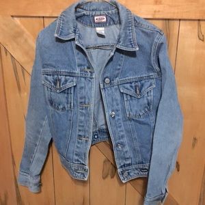 3/$15 Buffalo jean jacket size small